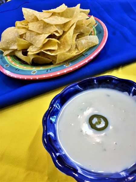 Chips & Queso Dip